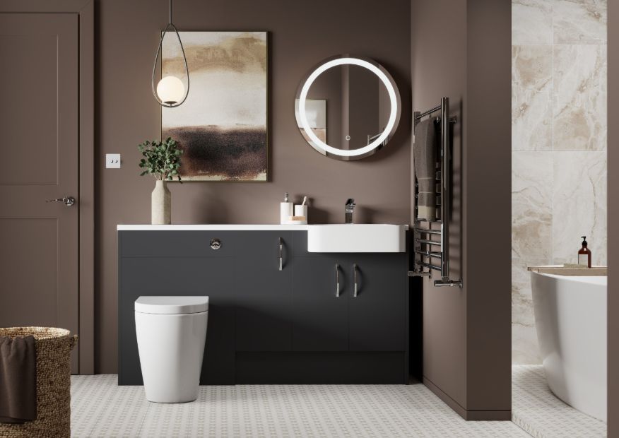 Edin Matt Graphite Grey